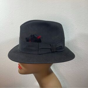 Authentic Bailey Elton Hat 7 1/8 Handcrafted with Beaver and Hares fur